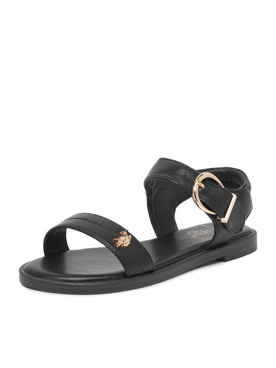 U.S. Polo Assn. Босоніжки U.S. Polo Assn. EO-ADELA001K/6Y1 Чорний