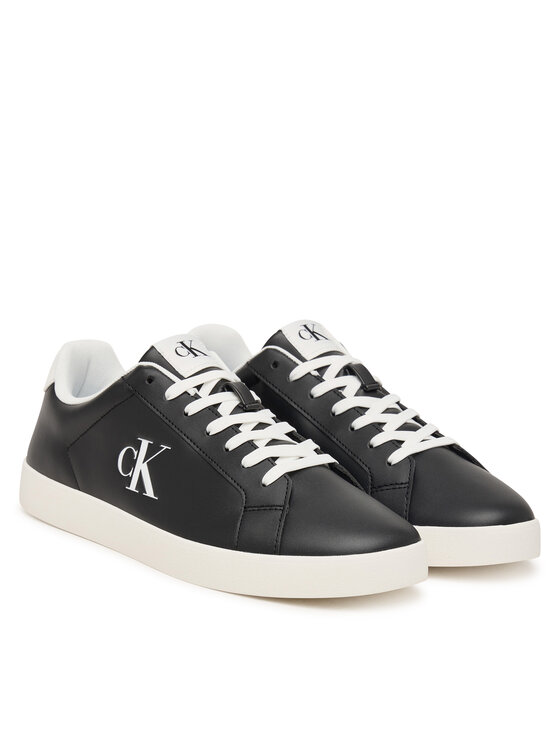 Calvin Klein Laisvalaikio batai Calvin Klein 3 Cupsole Derby Pu Smo HM0HM02458 Juoda