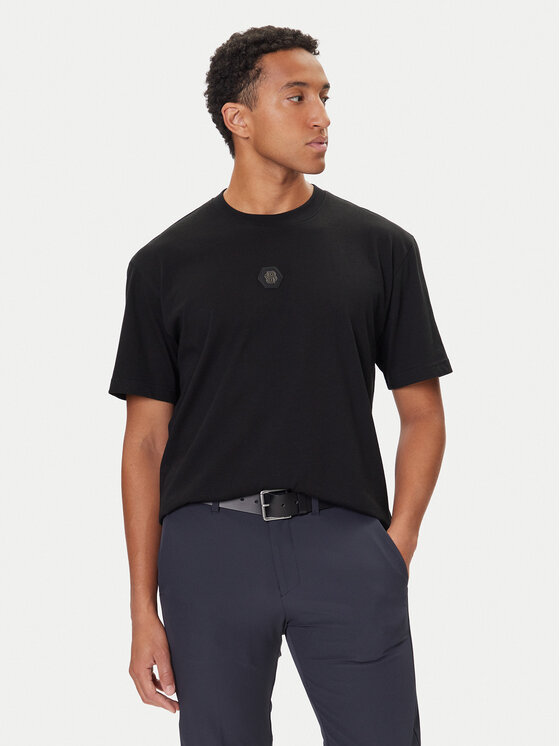 BOSS BOSS Camiseta Future 50544316 Negro Oversize