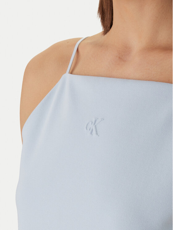 Calvin Klein Jeans Calvin Klein Jeans Top Ponte LV044F206G Azul Slim Fit