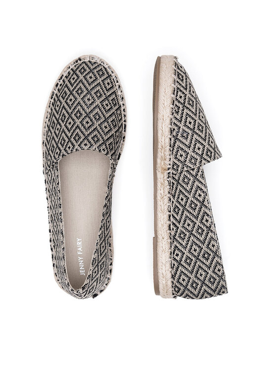 Jenny Fairy Espadryle Jenny Fairy WYL2610-3 Szary