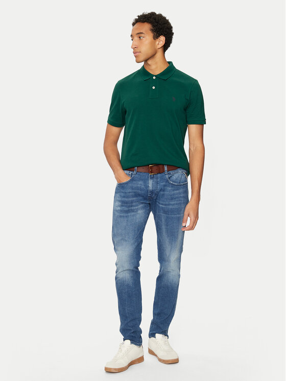 U.S. Polo Assn. U.S. Polo Assn. Polo MUP3312 Πράσινο Regular Fit
