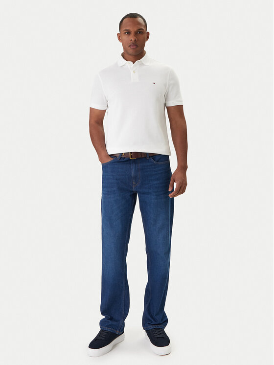 Tommy Hilfiger Tommy Hilfiger Polo 1985 MW0MW17770 Blanco Regular Fit
