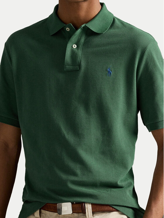 Polo Ralph Lauren Polo Ralph Lauren Polo marškinėliai 710534735461 Žalia Regular Fit