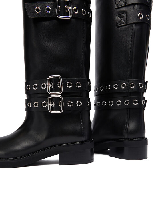 Le Silla Kozačky Le Silla 1848C040MGPPCHI Černá