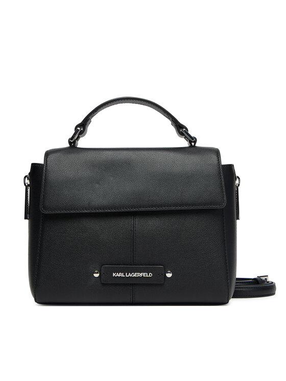 KARL LAGERFELD Ročna torba KARL LAGERFELD A3W30338 Črna