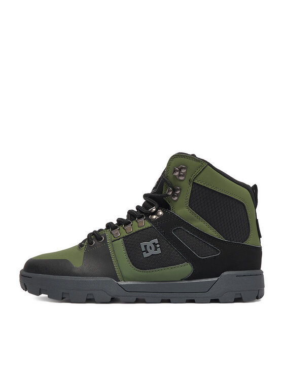 DC Shoes Sneakers DC Shoes EO-PURE HIGH TOP WR BOOT DC01803003 Verde scuro