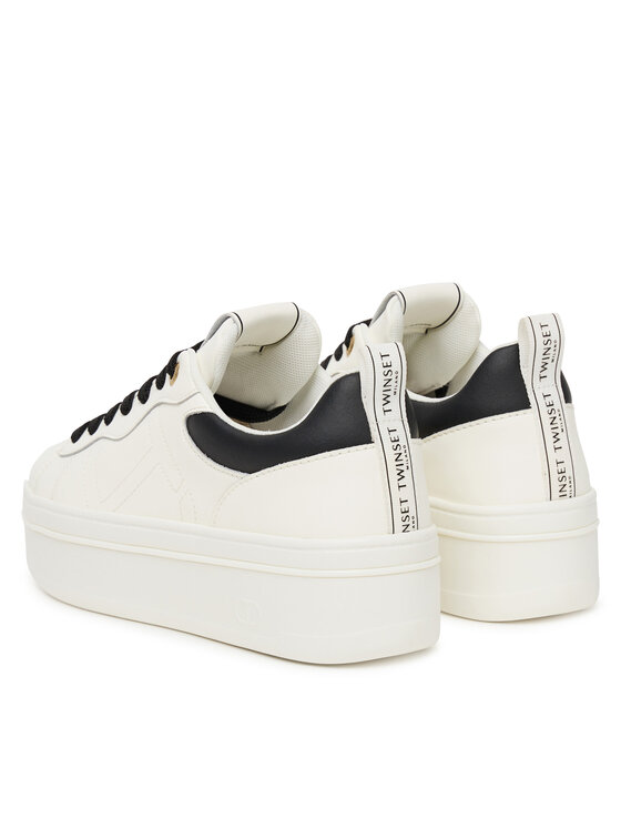 TWINSET Снікерcи TWINSET 252TCP024 Білий