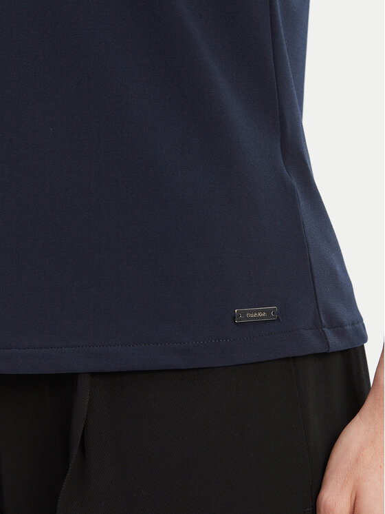 Calvin Klein Calvin Klein Polo majica LV044C221G Mornarsko modra Slim Fit