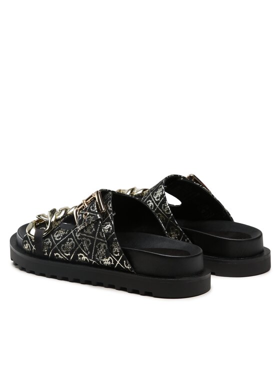 Guess Шльопанці Guess Fatema FL6FAT FAL03 Чорний