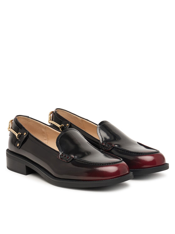 Liu Jo Loafersy Liu Jo Madison 01 SF6067 PX112 Bordowy