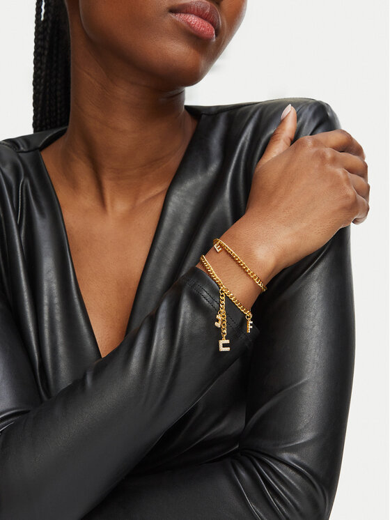 Elisabetta Franchi Bransoletka Elisabetta Franchi CV-66A-67E2-V190 Złoty