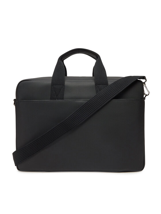 Lacoste Taška na laptop Lacoste NH4429HC Čierna