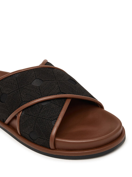 Max Mara Beachwear Шльопанці Max Mara Beachwear Peonie 2616521019650 Чорний