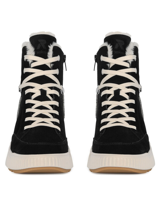 Rieker Revolution Lifestyle Kotníková obuv Rieker Revolution Lifestyle W1771-00 Černá