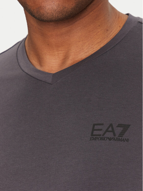EA7 Emporio Armani EA7 Emporio Armani Majica 8NPT27 PJVQZ U8115 Siva Regular Fit
