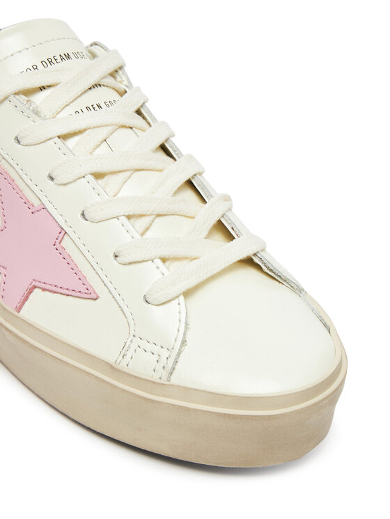 Golden Goose Αθλητικά Golden Goose Hi Star Classic With List GWF00118.F006872.12170 Εκρού
