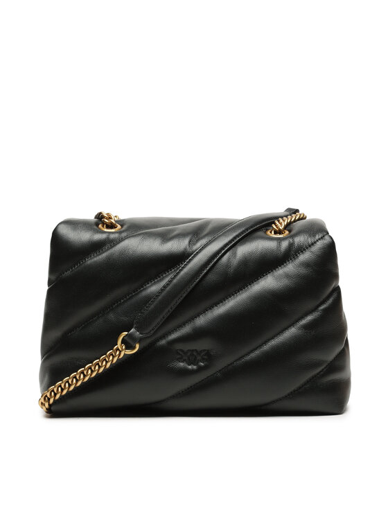 PINKO Ročna torba PINKO Love Classic Puff Cl AI 23-24 PLTT 100038 A0F2 Črna