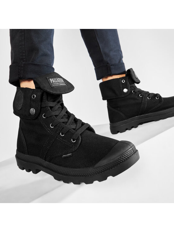 Palladium Туристически oбувки Palladium Pallabrouse Baggy 02478-001-M Черен