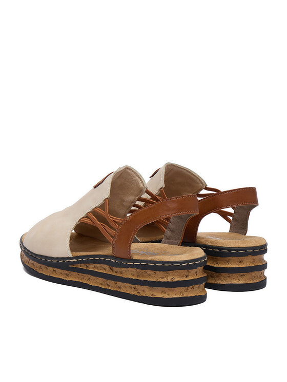 Rieker Sandales Rieker CEO-62962-60 Bēšs