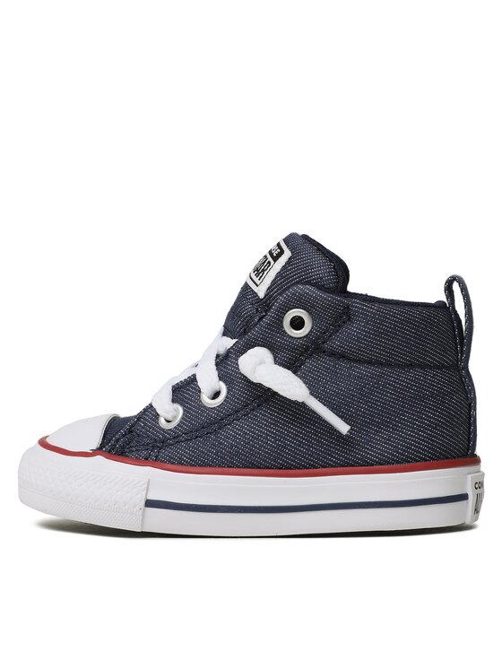 Converse Modne superge Converse Chuck Taylor All Star Street A03643C Mornarsko modra