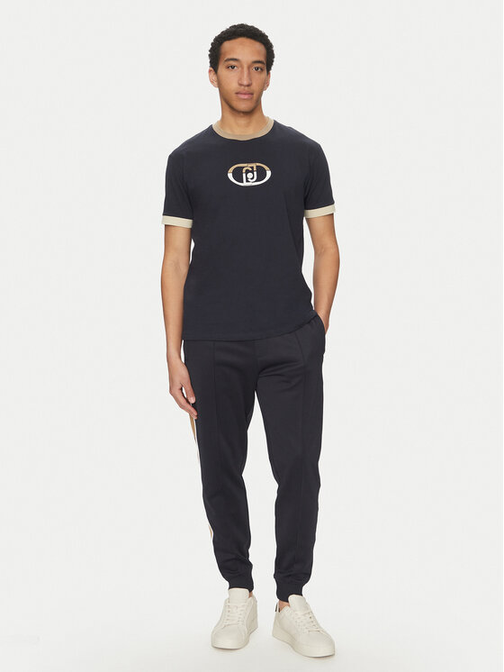 Liu Jo Liu Jo Футболка QA5275 J4819 Cиній Regular Fit