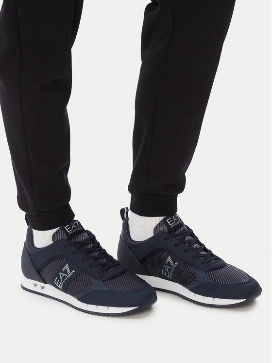 EA7 Emporio Armani Sneakersy EA7 Emporio Armani 7X000337 AF18613 MZ592 Granatowy