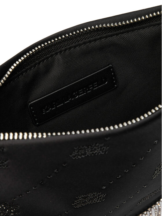 KARL LAGERFELD Kabelka KARL LAGERFELD A4W30111 Čierna