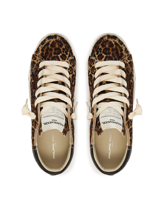 Philippe Model Sneakersy Philippe Model A012069 PRLD DVA1 Brązowy