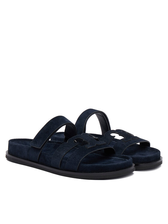 Tory Burch Шльопанці Tory Burch Ines Sport Slide 163481 Cиній