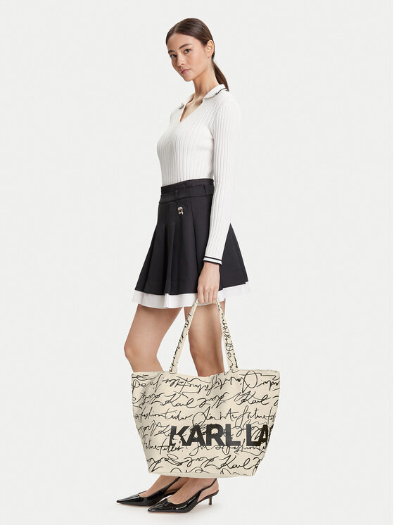 KARL LAGERFELD Kabelka KARL LAGERFELD A3W50030 Farebná