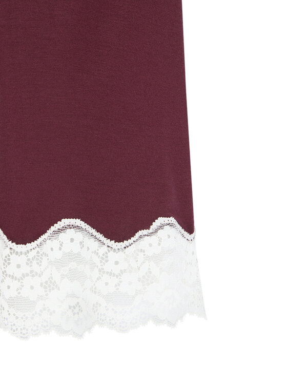 United Colors Of Benetton United Colors Of Benetton Pižamska bluza 3Z123M07X Bordo rdeča Regular Fit