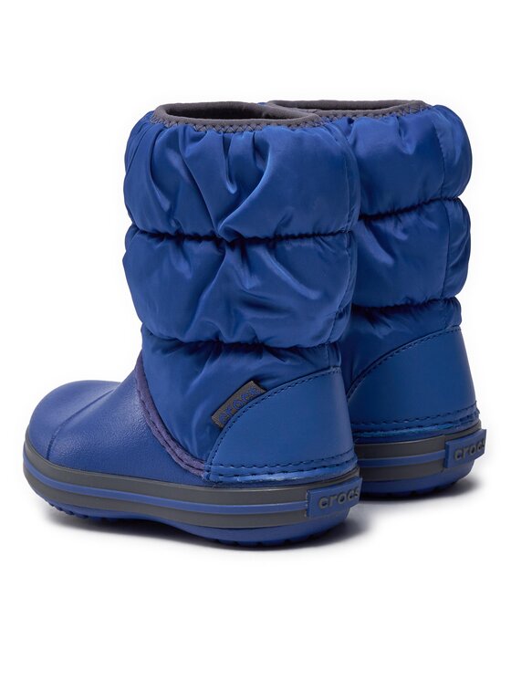 Crocs Снігоходи Crocs Winter Puff Boot Kids 14613 Cиній