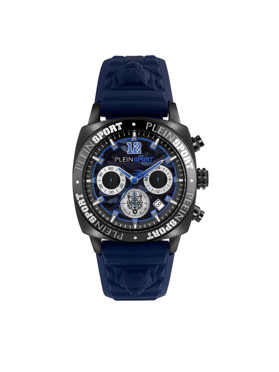 Plein Sport Sat Plein Sport Wildcat PSGBA0323 Tamnoplava