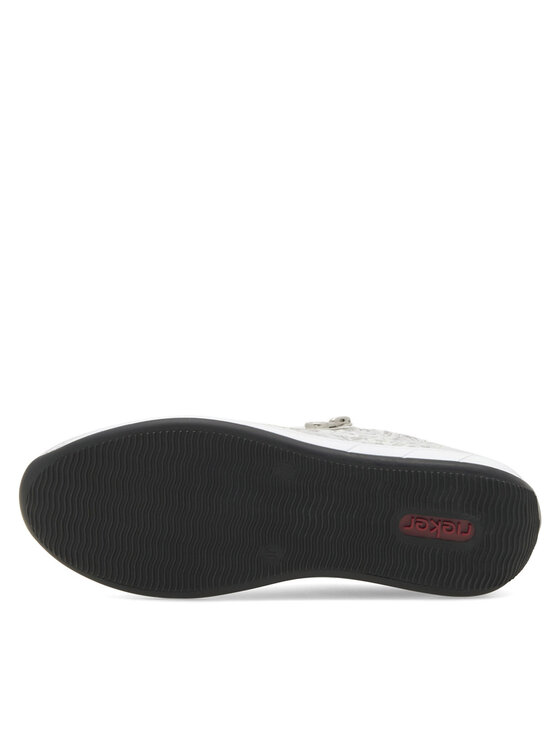 Rieker Cipele Rieker N1112-80 Srebrna