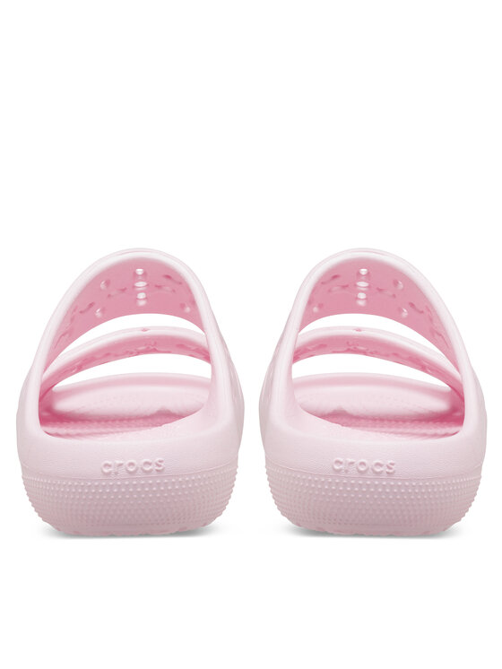 Crocs Шльопанці Crocs Classic Floral Cutout Sandal 210966 Рожевий