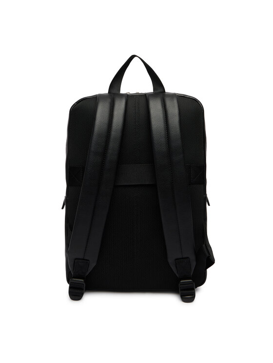 Calvin Klein Saszetka Calvin Klein Emblem Aop Emboss Slim Square Bp LV04D3328G Czarny