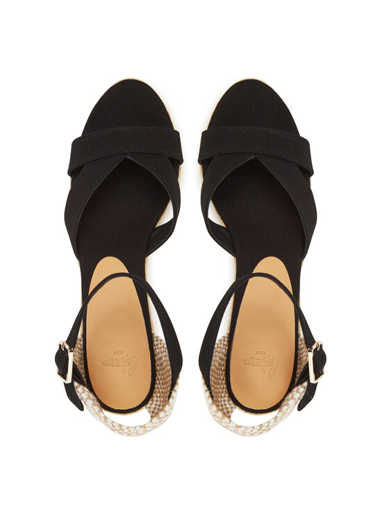 Castañer Espadryle Castañer Bruna/6/001 025533 Czarny