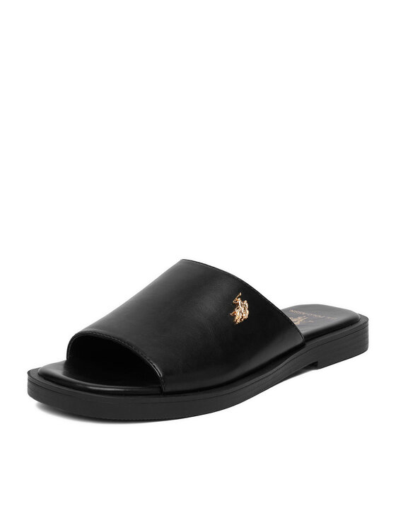 U.S. Polo Assn. Шльопанці U.S. Polo Assn. EO-MARINA003W/6Y1 Чорний