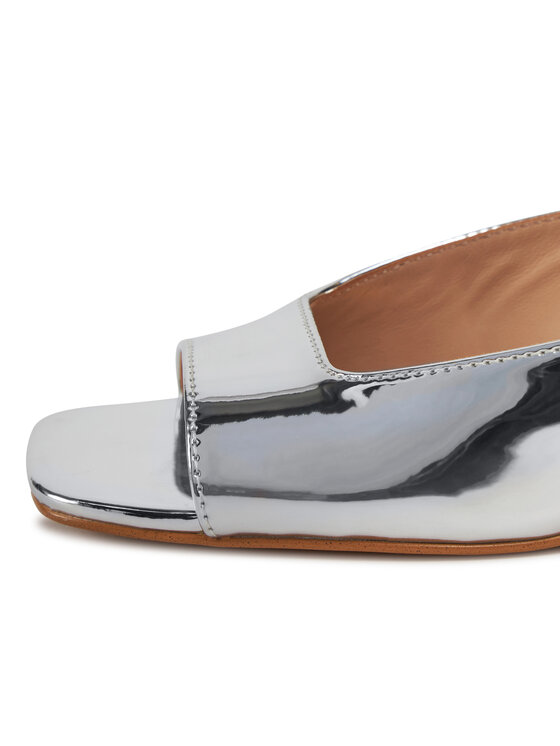PINKO Παντόφλες PINKO Kai 06 SD0049 P005 Ασημί
