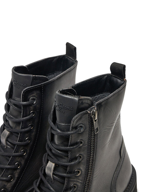 Pepe Jeans Outdoorová obuv Pepe Jeans Durham Rub PMS50253 Čierna