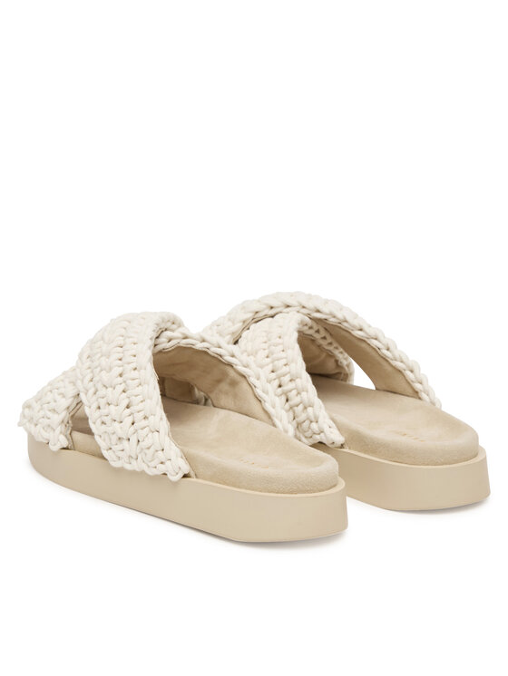 Inuikii Шльопанці Inuikii Woven 1004.003.0062 Білий