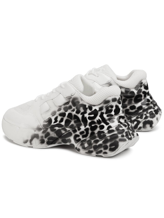 PINKO Сникърси Pinko Rubino Animalier Sneaker PE 20 BLKS1 1H20QZ Y65Q Бял