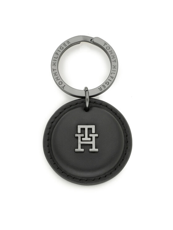 Tommy Hilfiger Přívěsek Tommy Hilfiger Th Modern Leather Key Fob AM0AM11439 Černá