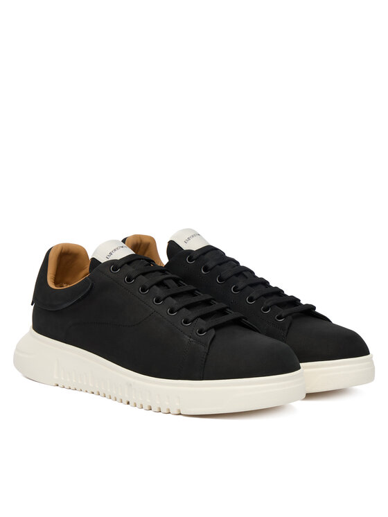 Emporio Armani Снікерcи Emporio Armani EM003663 AF19998 UC001 Чорний