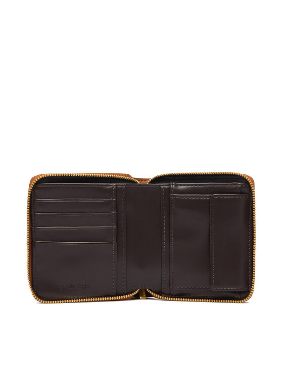 Calvin Klein Piniginė Calvin Klein LV04F1120G Ruda