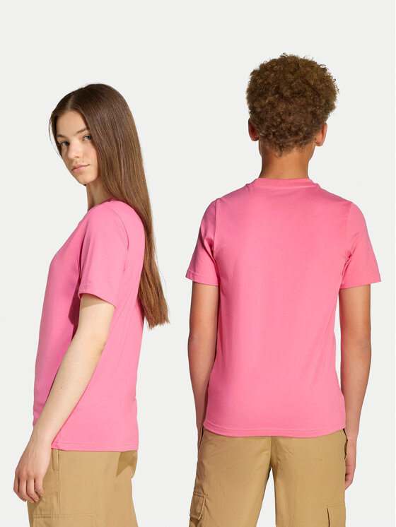 adidas adidas Marškinėliai JY4986 Rožinė Regular Fit
