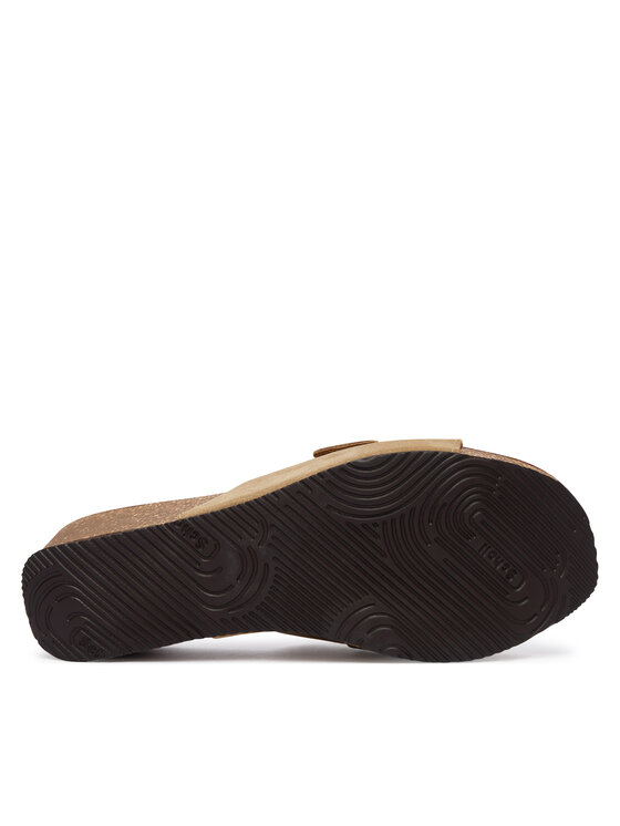 Scholl Шльопанці Scholl Tropica Buckle Med. MF00880 Бежевий