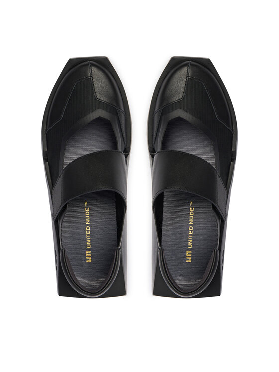United Nude Снікерcи United Nude Mega Robot Jane 109960125 Чорний