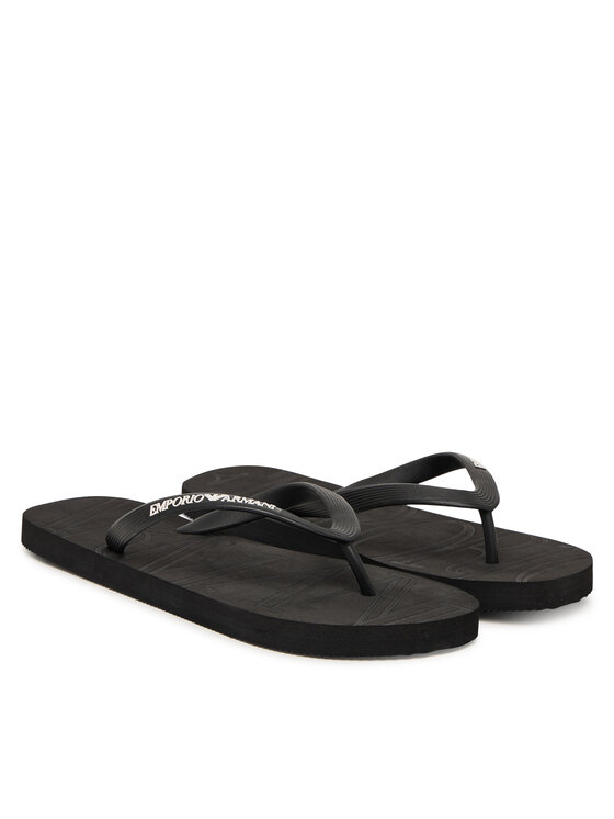 Emporio Armani Čības uz pirksta Emporio Armani EX000041 AF22188 MC001 Melns